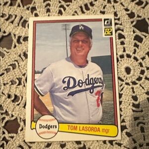 Dodgers Baseball Card
